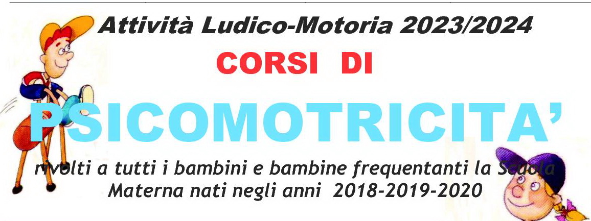 Corsi di Psicomotricità 2023-2024