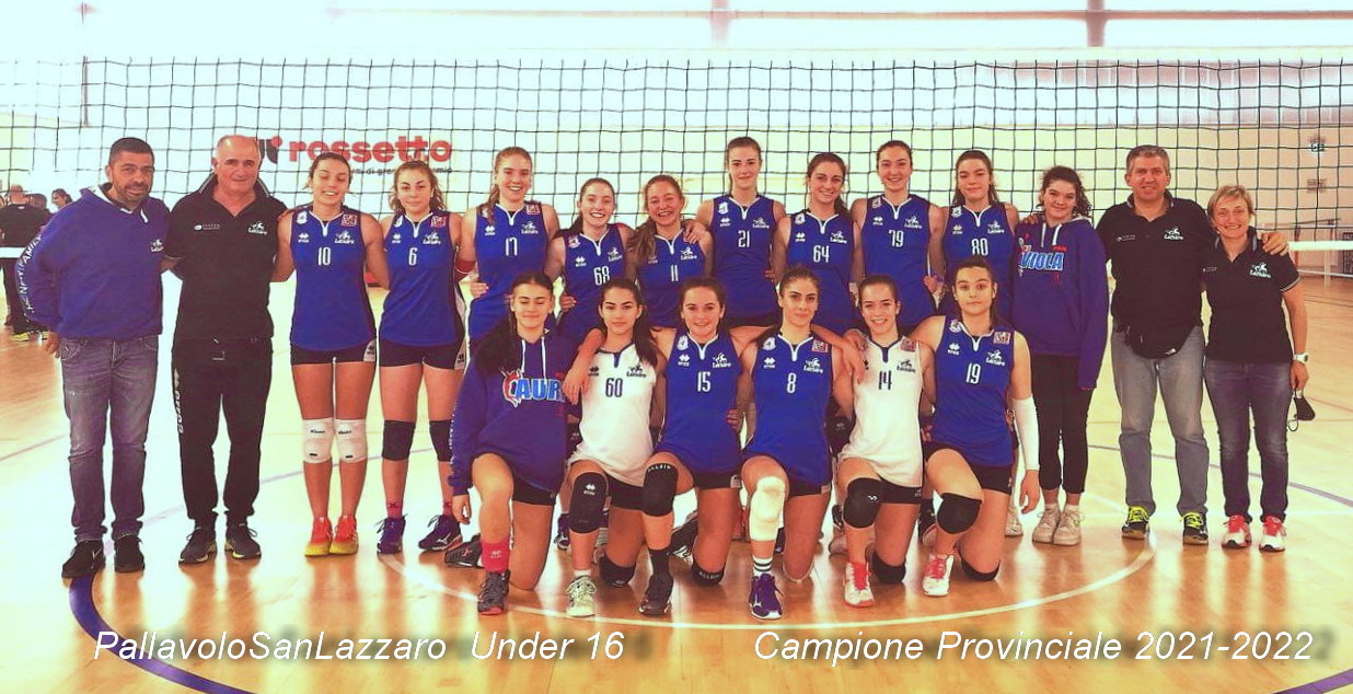 Pallavolo – SanLazzaro Campione Provinciale under 16 femminile