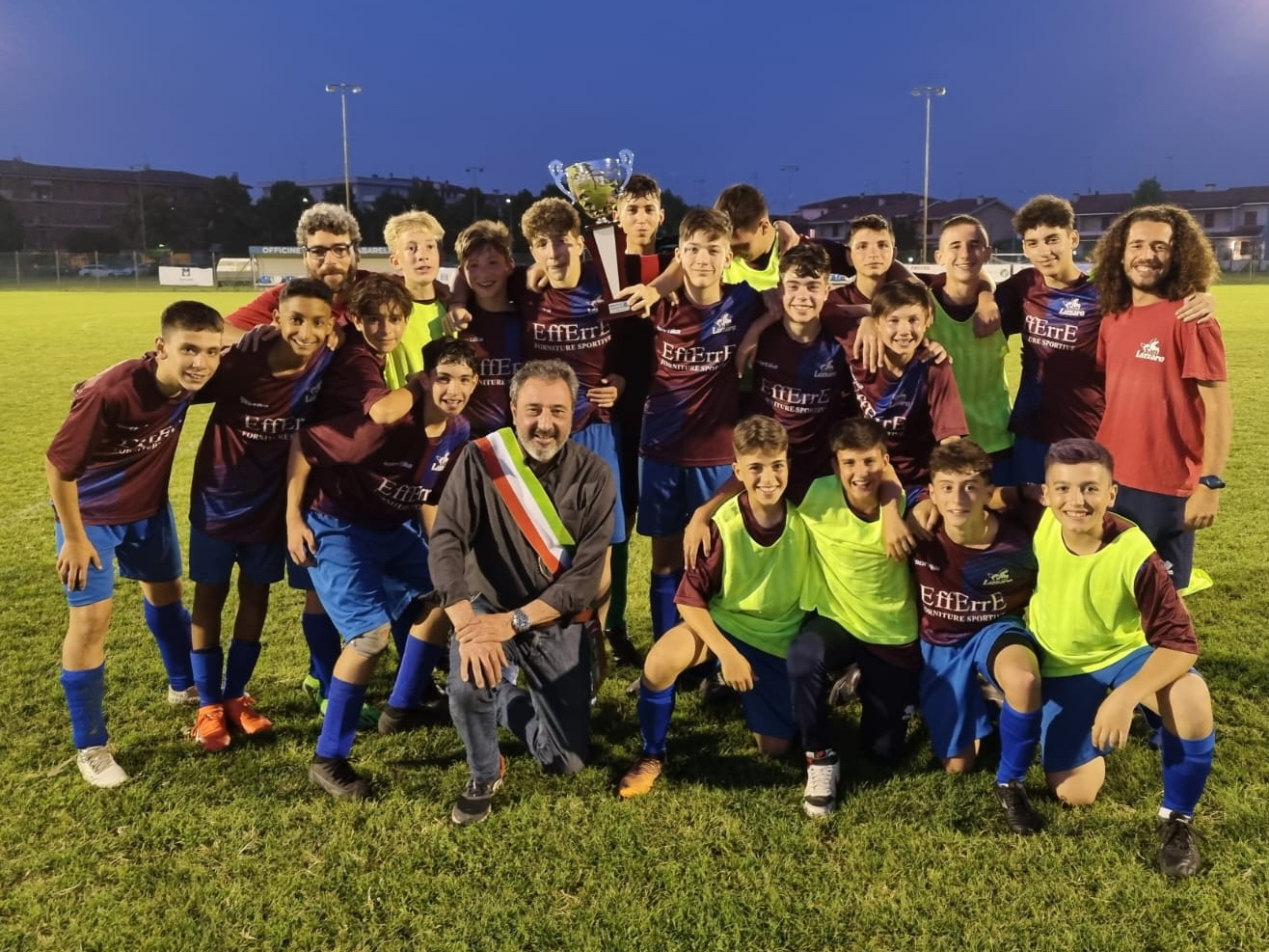 Calcio under 14 – Vittoria al Torneo di Virgilio